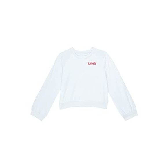 Levis Girls High Rise Crew Neck Sweatshirt Plein Air Size 12 14 - Picture 1 of 1